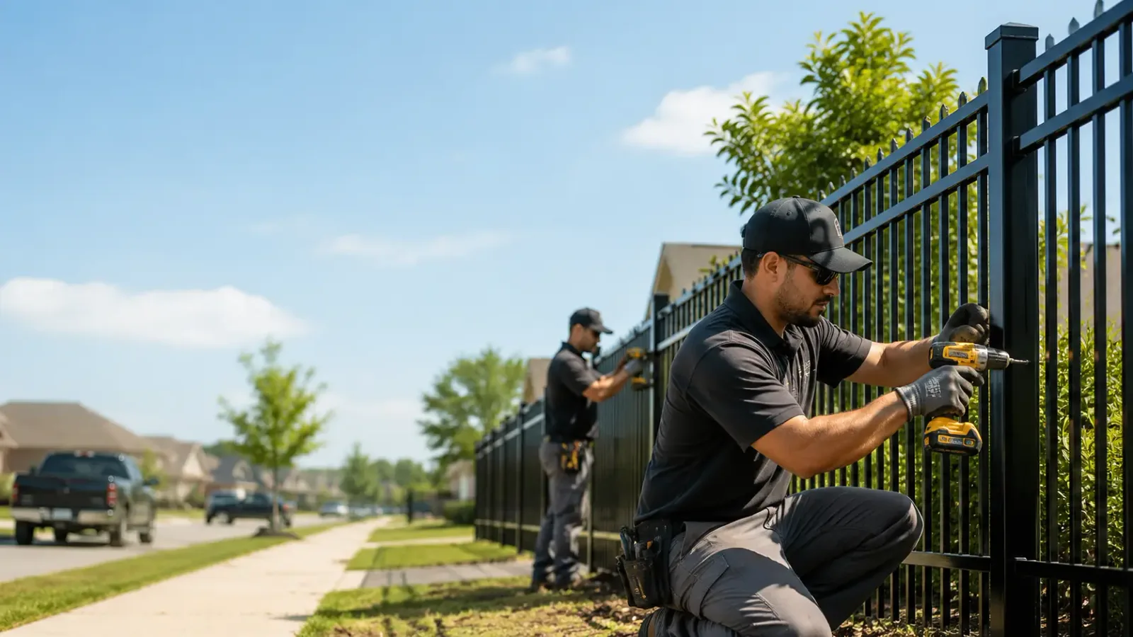 Metal Fence Installation in Warrington, PA